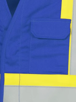 Flame Resistant Work Wear Pioneer FR-TECH 88/12 FR Safety Vest 7 Oz | Limited Size Selection 7 Flame Resistant Work Wear Pioneer FR-TECH 88/12 FR Safety Vest 7 Oz | Limited Size Selection