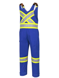 Flame Resistant Work Wear Pioneer FR-TECH Flame Resistant 7 Oz Hi-Viz Safety Overalls | Sizes S - 5XL