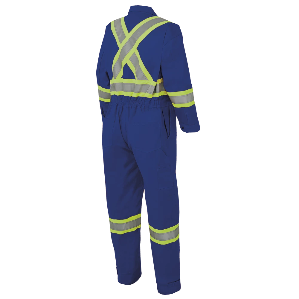 Pioneer FR-TECH® FR/ARC Rated 7 Oz Safety Coveralls | 88/12 Ctn/Nylon | Royal Blue | Sizes 36 - 60 Flame Resistant Work Wear 4 Pioneer FR-TECH® FR/ARC Rated 7 Oz Safety Coveralls | 88/12 Ctn/Nylon | Royal Blue | Sizes 36 - 60 Flame Resistant Work Wear