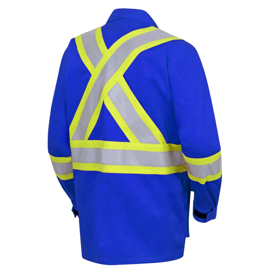 Pioneer FR-TECH Flame Resistant Unlined Safety Jacket | Sizes S - 5 XL Flame Resistant Work Wear 9 Pioneer FR-TECH Flame Resistant Unlined Safety Jacket | Sizes S - 5 XL Flame Resistant Work Wear