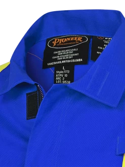 Pioneer FR-TECH Flame Resistant Unlined Safety Jacket | Sizes S - 5 XL Flame Resistant Work Wear 19 Pioneer FR-TECH Flame Resistant Unlined Safety Jacket | Sizes S - 5 XL Flame Resistant Work Wear