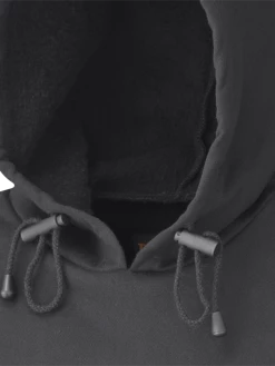 Flame Resistant Work Wear Pioneer 335 Flame Resistant Pullover Style Heavyweight Cotton Hoodie | Black | Sizes Small To 7XL