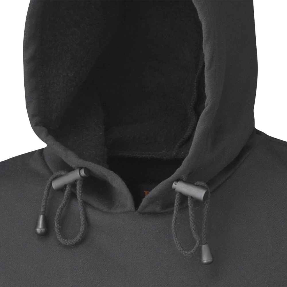 Flame Resistant Work Wear Pioneer 335 Flame Resistant Pullover Style Heavyweight Cotton Hoodie | Black | Sizes Small To 7XL 4 Flame Resistant Work Wear Pioneer 335 Flame Resistant Pullover Style Heavyweight Cotton Hoodie | Black | Sizes Small To 7XL