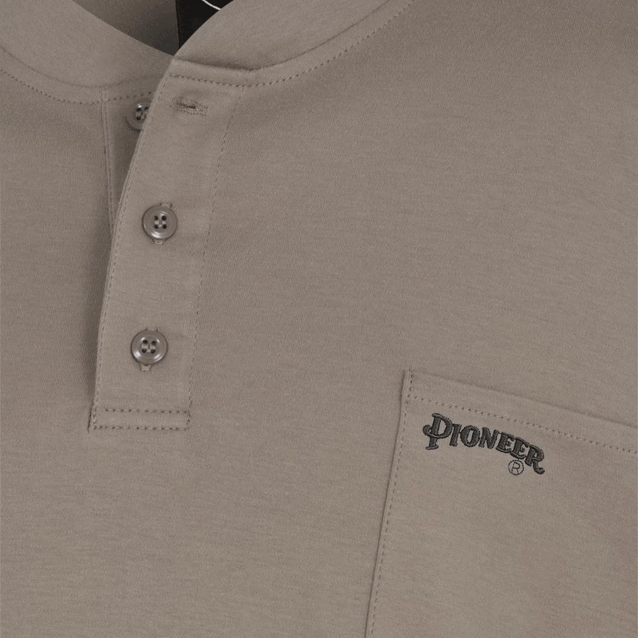 Flame Resistant Work Wear Pioneer 100% Cotton FR Interlock 7 Oz. Henley Shirt | Sizes S - 5XL 6 Flame Resistant Work Wear Pioneer 100% Cotton FR Interlock 7 Oz. Henley Shirt | Sizes S - 5XL