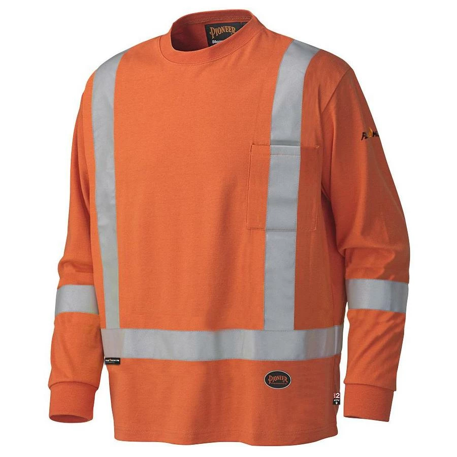 Flame Resistant Work Wear Pioneer Flame Resistant Long-Sleeved Cotton Safety Shirt | Sizes M-5XL 5 Flame Resistant Work Wear Pioneer Flame Resistant Long-Sleeved Cotton Safety Shirt | Sizes M-5XL