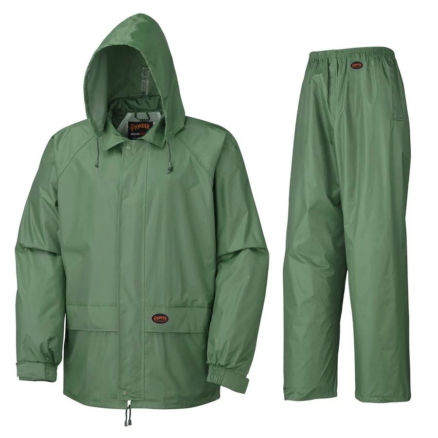 Work Wear Pioneer Polyester/PVC Rain Suit Set | S-3XL 6 Work Wear Pioneer Polyester/PVC Rain Suit Set | S-3XL