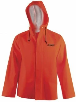 Ranpro Snapper Heavy Duty Hooded Rain Jacket | S-4XL Work Wear