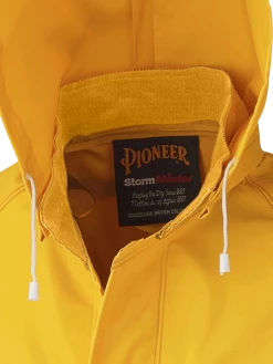 Pioneer FR Waterproof Heavy Duty 3 Piece Rainsuit | PVC/POLY/PVC | Yellow | Sizes S - 5XL Flame Resistant Work Wear