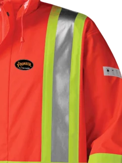 Pioneer FR WATERPROOF SFTY LONG COAT | PU STRETCH / DET. HOOD | Sizes S - 5XL 10 Pioneer FR WATERPROOF SFTY LONG COAT | PU STRETCH / DET. HOOD | Sizes S - 5XL