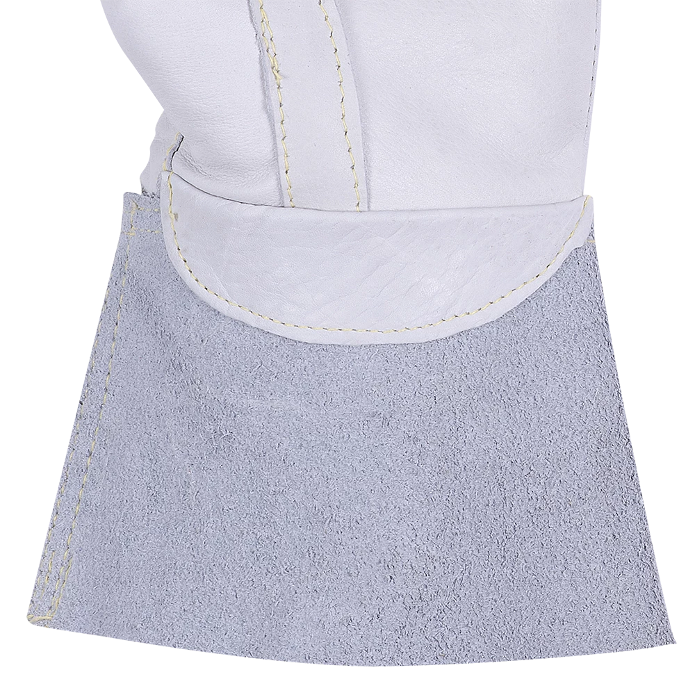 Flame Resistant Work Wear Ranpro FR Stags Tig Gloves | White | Sizes S - XL 5 Flame Resistant Work Wear Ranpro FR Stags Tig Gloves | White | Sizes S - XL