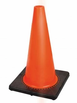 Pioneer 18" Premium PVC Flexible Safety Cones Safety Supplies