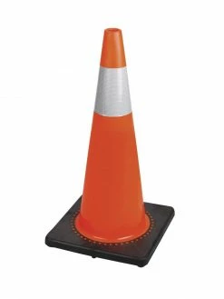 Pioneer 36" Hi-Vis Premium PVC Flexible Safety Cones Safety Supplies