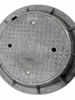 WD Industrial Composite Manhole Frames & Covers - City Of Winnipeg Style