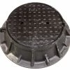 WD Industrial Standard Cast Manhole Frames & Covers - City Of Winnipeg Style Waterworks Products
