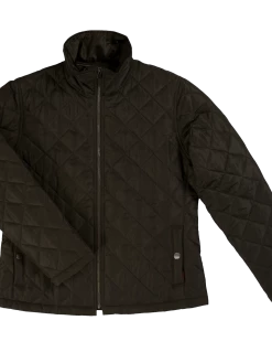 Tough Duck WJ19 Women's Quilted Freezer Jacket | Black | S-2XL