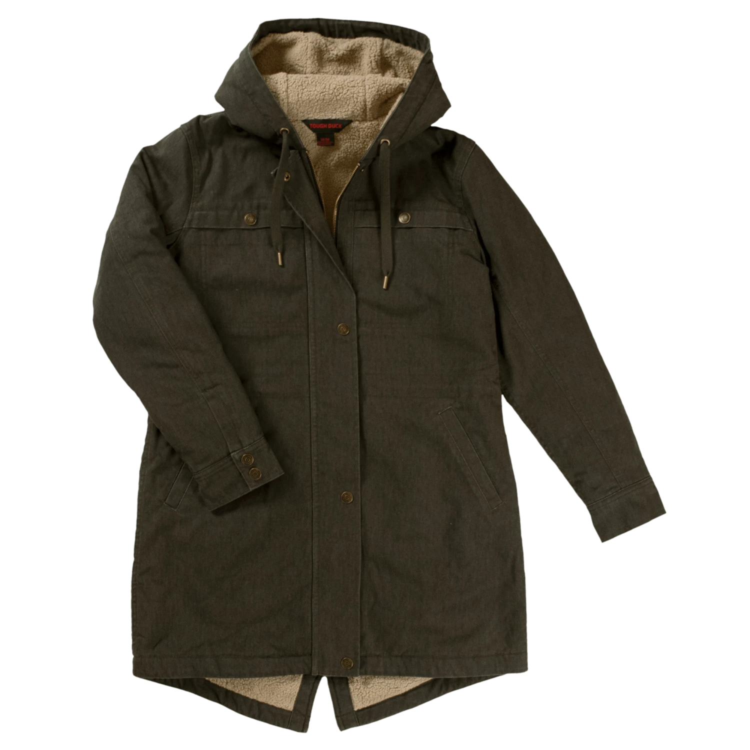 Work Wear Tough Duck WJ20 Women's Sherpa Lined Jacket | XS To 2XL 3 Work Wear Tough Duck WJ20 Women's Sherpa Lined Jacket | XS To 2XL