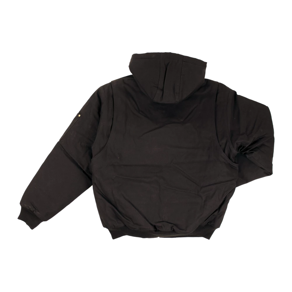 Tough Duck WJ30 Premium Hooded Bomber Jacket With Rib Knit Cuffs | S-5XL Work Wear 8 Tough Duck WJ30 Premium Hooded Bomber Jacket With Rib Knit Cuffs | S-5XL Work Wear