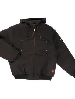 Tough Duck WJ30 Premium Hooded Bomber Jacket With Rib Knit Cuffs | S-5XL Work Wear 12 Tough Duck WJ30 Premium Hooded Bomber Jacket With Rib Knit Cuffs | S-5XL Work Wear