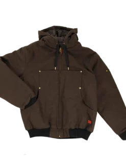 Tough Duck WJ30 Premium Hooded Bomber Jacket With Rib Knit Cuffs | S-5XL Work Wear 10 Tough Duck WJ30 Premium Hooded Bomber Jacket With Rib Knit Cuffs | S-5XL Work Wear