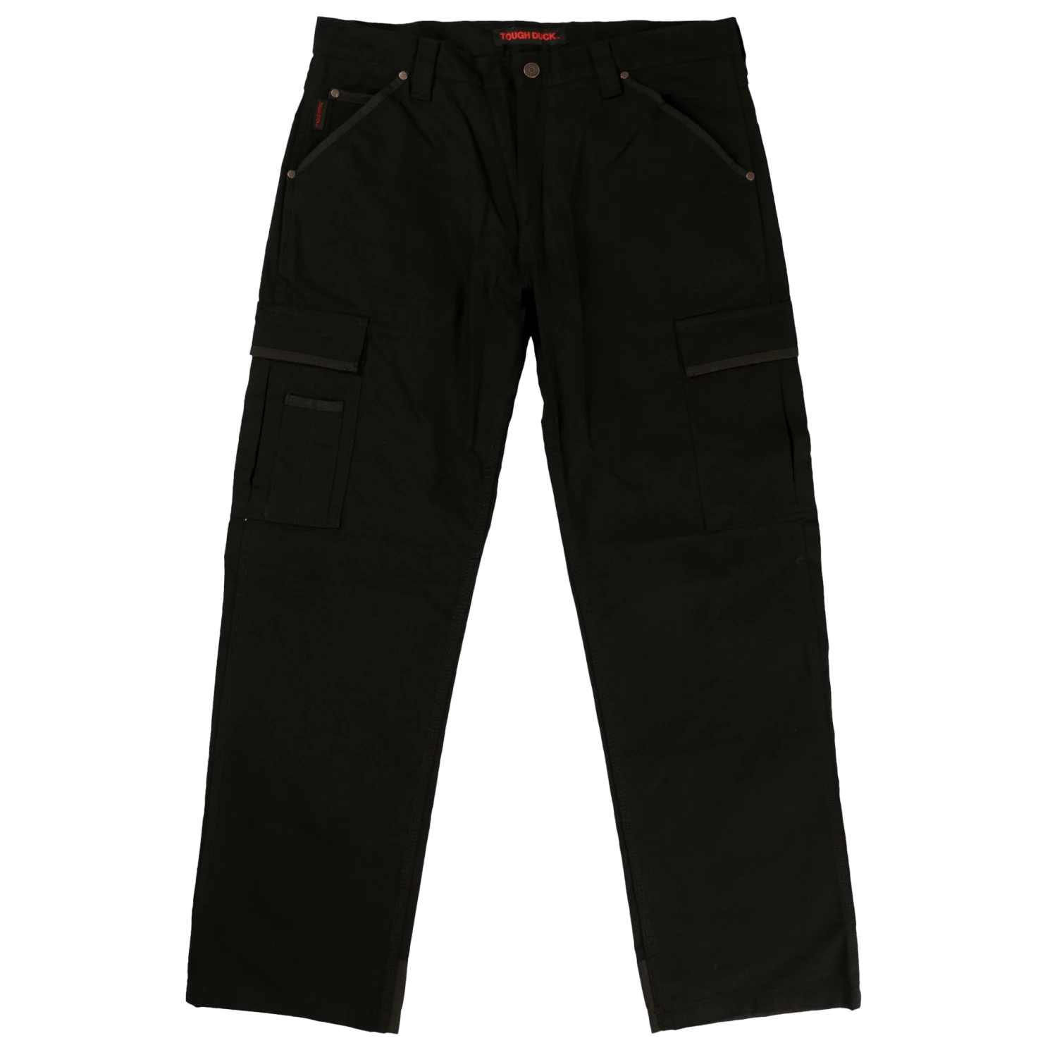Work Wear Tough Duck WP01 Heavy Duty Flex Duck Cargo Work Pant | Black | Sizes 30 - 44 3 Work Wear Tough Duck WP01 Heavy Duty Flex Duck Cargo Work Pant | Black | Sizes 30 - 44