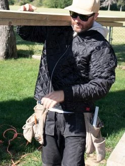 Work Wear Tough Duck WJ26 Hooded Freezer Jacket | Black | S-3XL 7 Work Wear Tough Duck WJ26 Hooded Freezer Jacket | Black | S-3XL