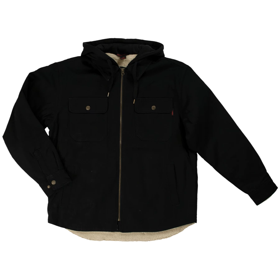 Tough Duck WS03 Sherpa Lined Duck Jac-Shirt | S-3XL Work Wear 9 Tough Duck WS03 Sherpa Lined Duck Jac-Shirt | S-3XL Work Wear