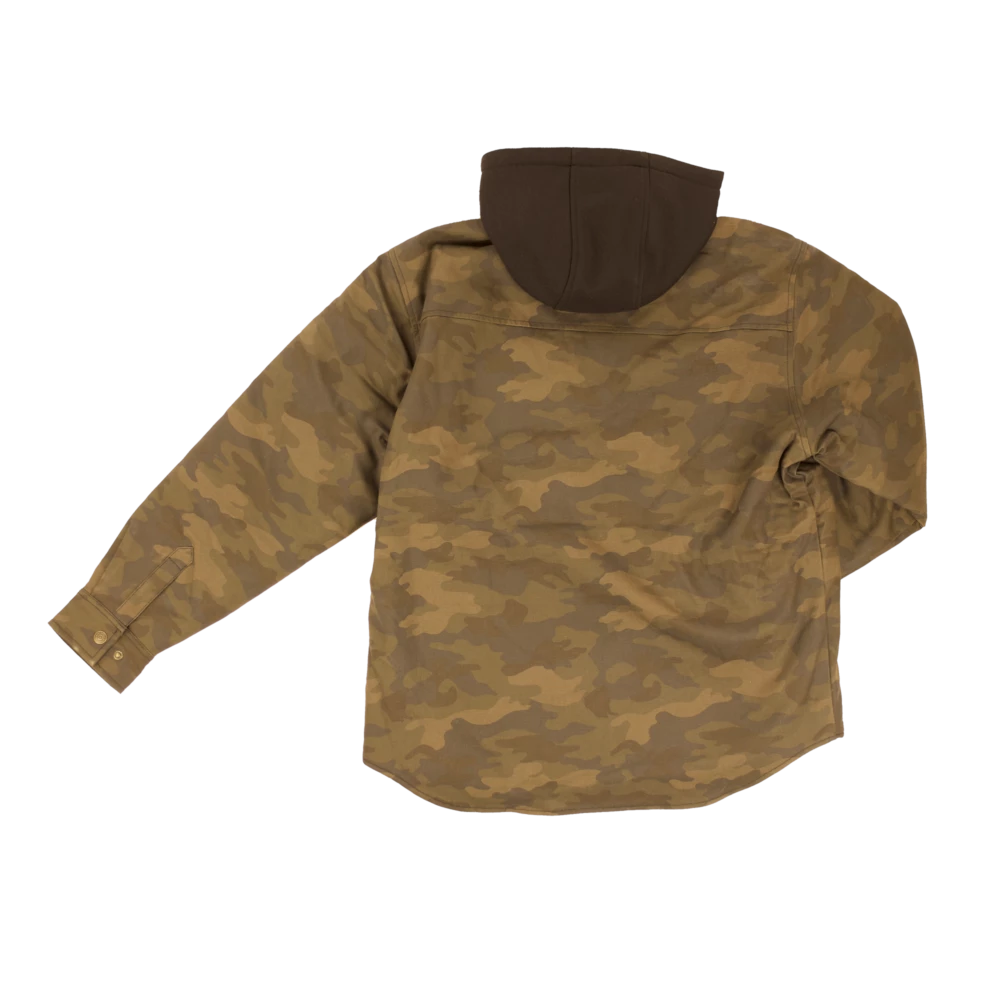 Tough Duck WS03 Sherpa Lined Duck Jac-Shirt | S-3XL Work Wear 4 Tough Duck WS03 Sherpa Lined Duck Jac-Shirt | S-3XL Work Wear