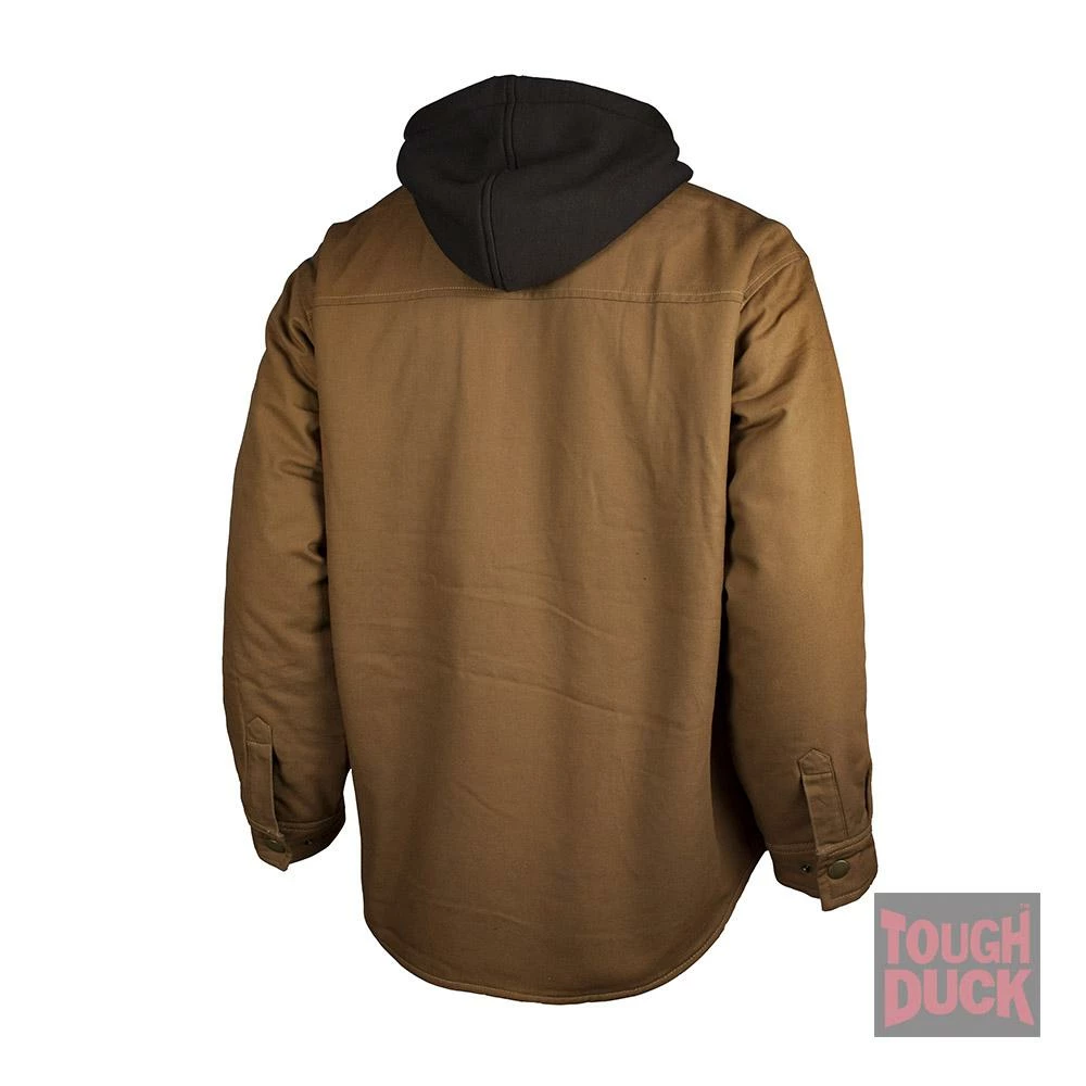Tough Duck WS03 Sherpa Lined Duck Jac-Shirt | S-3XL Work Wear 8 Tough Duck WS03 Sherpa Lined Duck Jac-Shirt | S-3XL Work Wear