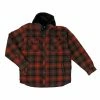 Tough Duck WS06 Fooler Front Quilt Lined Flannel Hooded Shirt | S-3XL 2 Tough Duck WS06 Fooler Front Quilt Lined Flannel Hooded Shirt | S-3XL