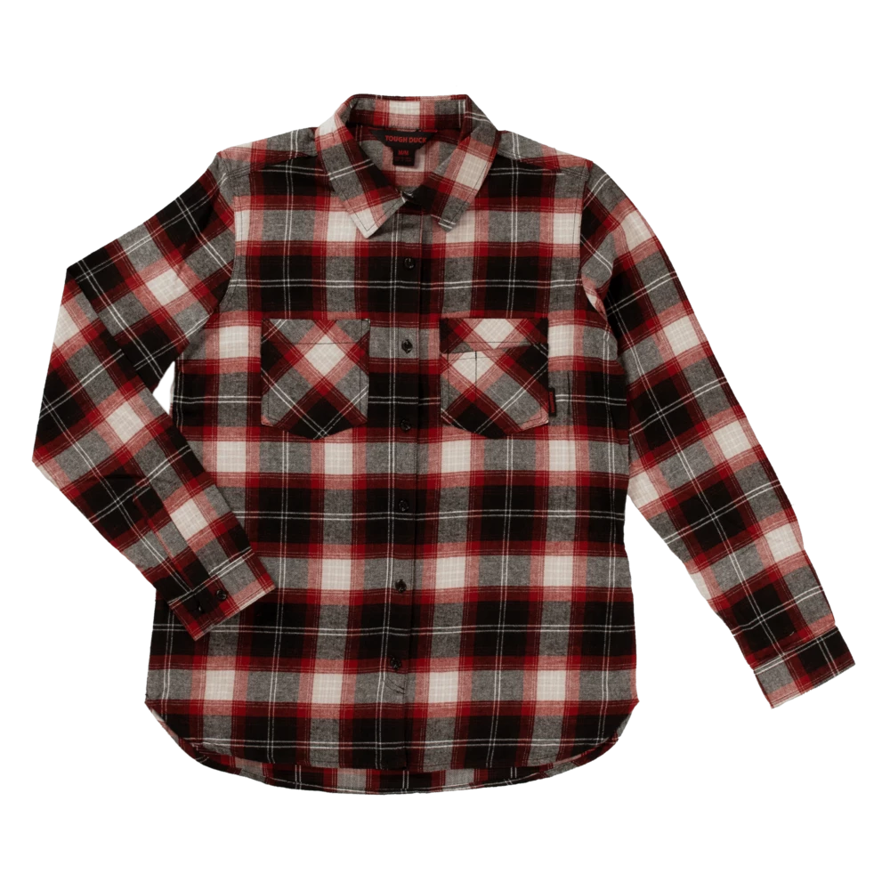 Tough Duck WS10 Women's Flannel Shirt | XS To 2XL 3 Tough Duck WS10 Women's Flannel Shirt | XS To 2XL