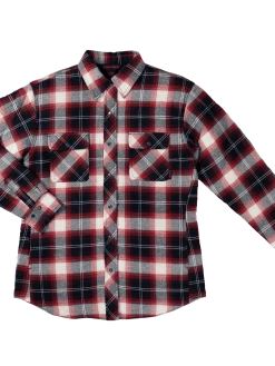 Tough Duck WS11 Women's Quilt Lined Flannel Shirt | XS To 2XL