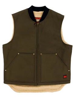 Tough Duck WV06 Sherpa Lined Duck Vest Work Wear