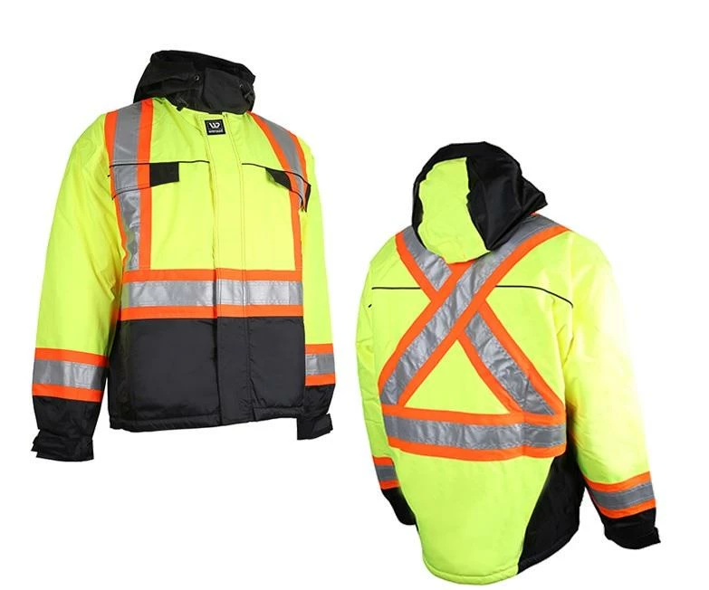 Hi-Vis Work Wear Wenaas 533TCSA Hi-Vis Quilted Jacket | S-4XL 4 Hi-Vis Work Wear Wenaas 533TCSA Hi-Vis Quilted Jacket | S-4XL