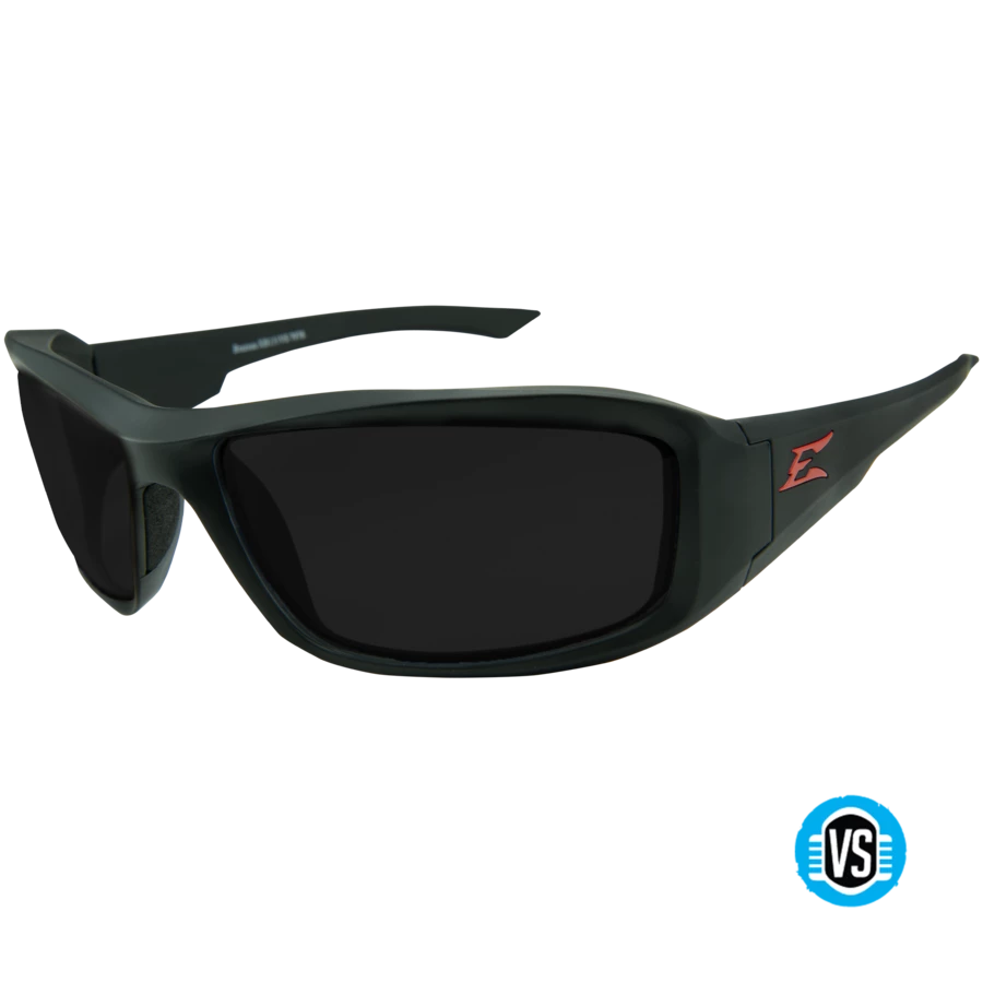 Edge Eyewear Edge Brazeau Vapor Shield Polarized Safety Glasses - Smoke Lens (Pack Of 6) Personal Protective Equipment 3 Edge Eyewear Edge Brazeau Vapor Shield Polarized Safety Glasses - Smoke Lens (Pack Of 6) Personal Protective Equipment