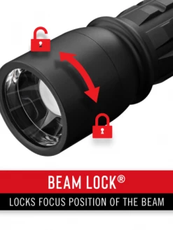 Coast Products Lighting Coast® XP11R Rechargeable Dual-Power LED Flashlight - 2000 Lumens - 220M Beam