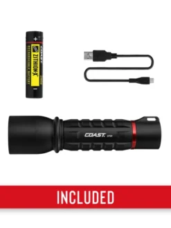 Coast Products Coast® XPR9 Rechargeable Dual-Power LED Flashlight - 1000 Lumens - 225M Beam 17 Coast Products Coast® XPR9 Rechargeable Dual-Power LED Flashlight - 1000 Lumens - 225M Beam