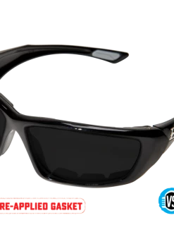 Edge Eyewear Edge Robson Gasketed Vapor Shield Polarized Safety Glasses - Smoke Lens (Pack Of 6)