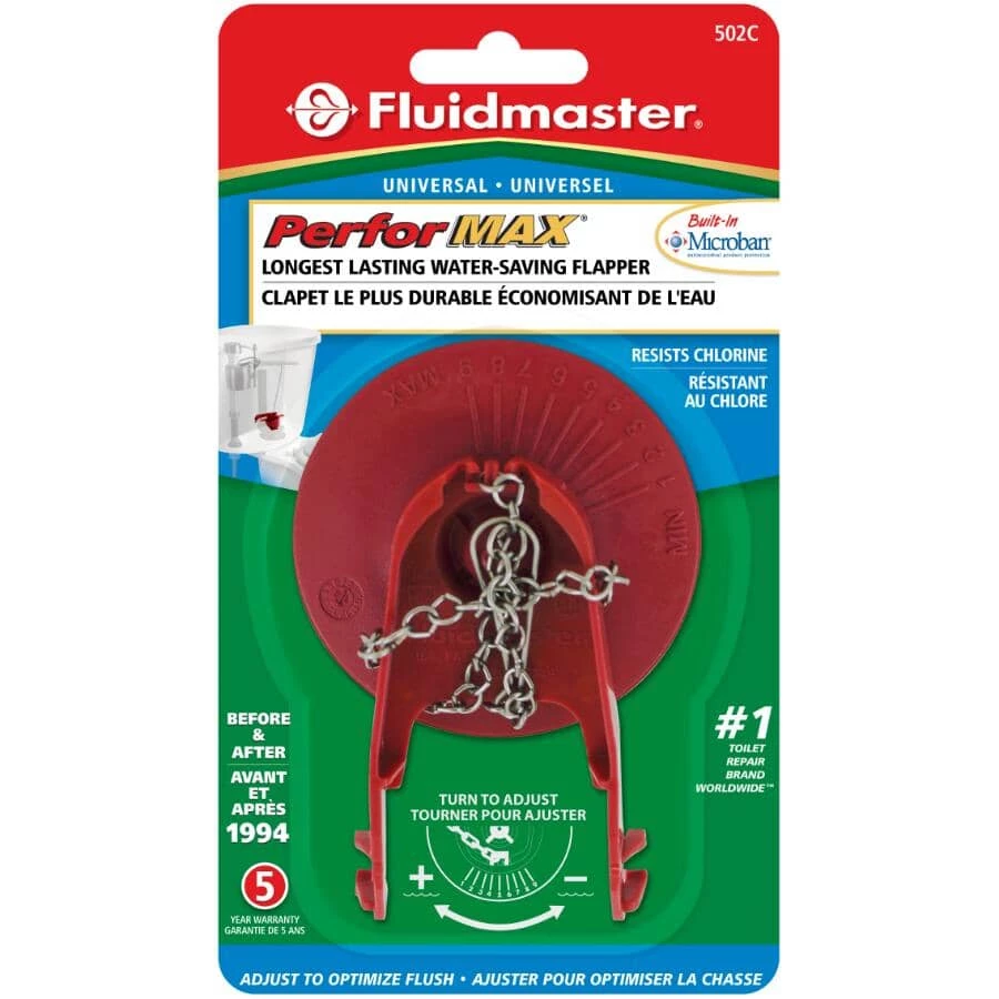 Maintenance Supplies Fluidmaster Adjust-A-Flush Toilet Flapper 4 Maintenance Supplies Fluidmaster Adjust-A-Flush Toilet Flapper