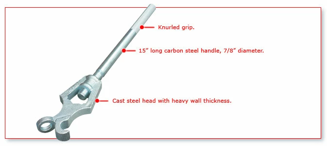 Trumbull Adjustable Hydrant Wrench 4 Trumbull Adjustable Hydrant Wrench