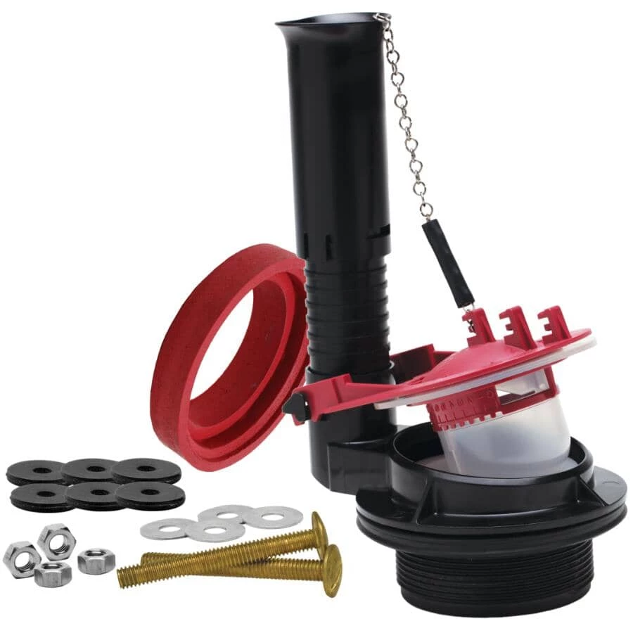 Maintenance Supplies Fluidmaster 3" Adjustable Toilet Flush Valve With Flapper 3 Maintenance Supplies Fluidmaster 3" Adjustable Toilet Flush Valve With Flapper