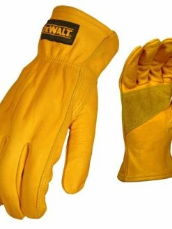 DeWalt Workwear DeWalt DPG32 Premium Grade Leather Driver Glove - Pack Of 6 Pairs