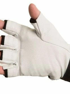 Impacto Anti-Vibration Pearl Leather Series Half Finger Glove With Air Glove® Technology Work Gloves 7 Impacto Anti-Vibration Pearl Leather Series Half Finger Glove With Air Glove® Technology Work Gloves