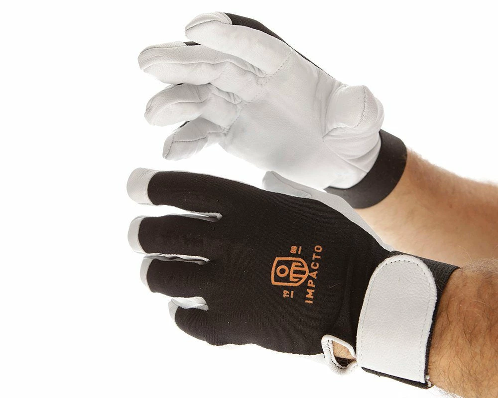 Work Gloves Impacto Anti-Vibration Pearl Leather Series Full Finger Glove With Air Glove® Technology 5 Work Gloves Impacto Anti-Vibration Pearl Leather Series Full Finger Glove With Air Glove® Technology