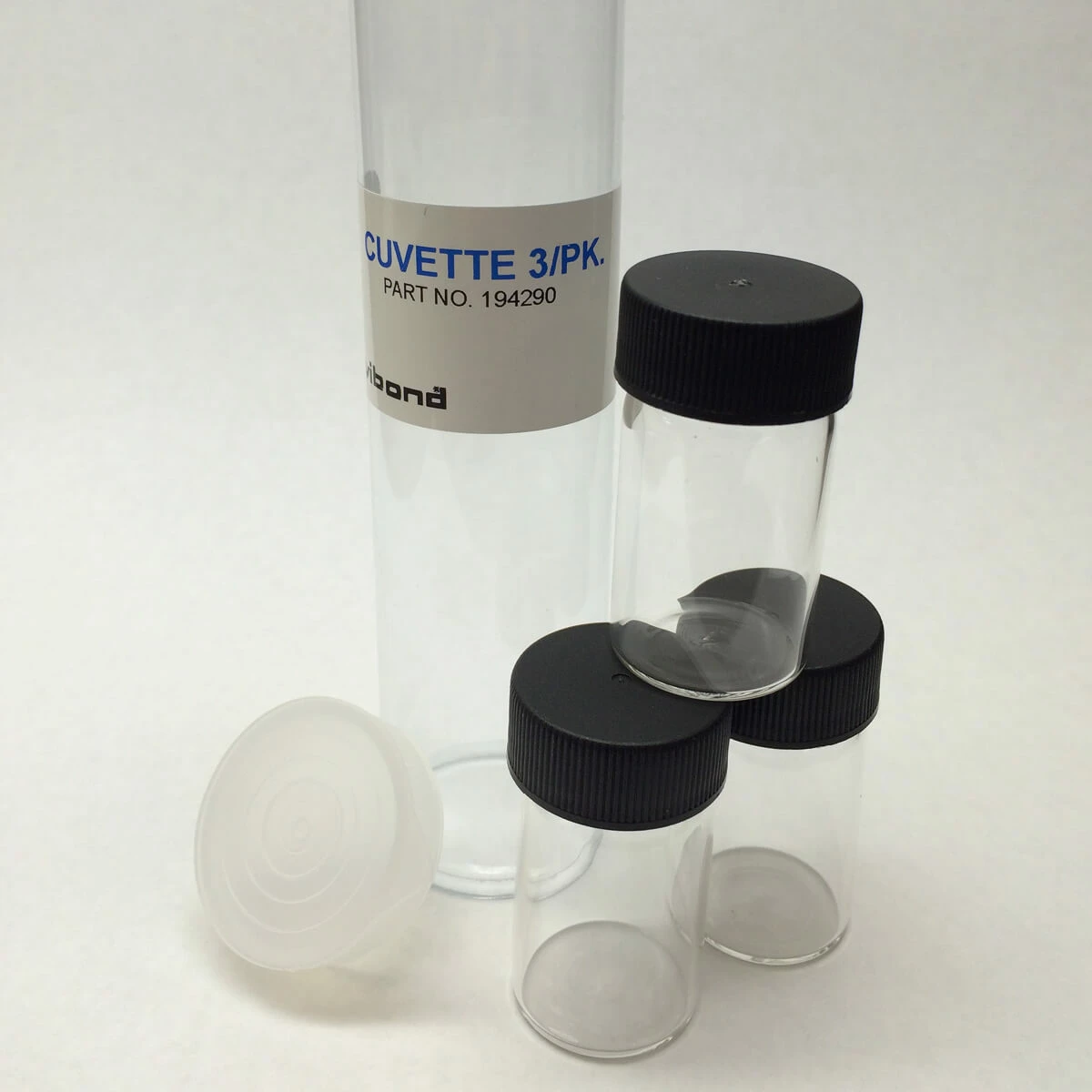 Lovibond 194290 Portable Turbidimeter Sample Cuvettes | 3/pk Water Testing Equipment 3 Lovibond 194290 Portable Turbidimeter Sample Cuvettes | 3/pk Water Testing Equipment