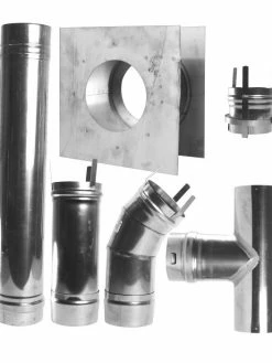 Heatstar Category III 4in Stainless Steel Horizontal Vent Kit Heaters