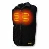 DeWalt Workwear Work Wear DEWALT® Men's Heated Reversible Fleece Vest Kitted With Battery | Sizes S - 3XL