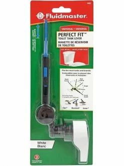 Fluidmaster Adjustable White Toilet Lever Maintenance Supplies
