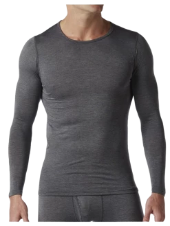 Stanfields Stanfield's FX39 HeatFX Microfibre Long Sleeve Shirt | Charcoal | Sizes S - XL Work Wear