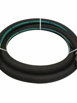 Greenline Black Rubber Pump Suction Hose Assemblies