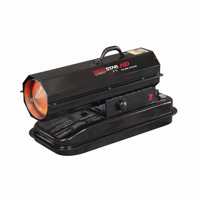 Heaters Heatstar Forced Air Kerosene Industrial Heater- 75,000 BTU 3 Heaters Heatstar Forced Air Kerosene Industrial Heater- 75,000 BTU